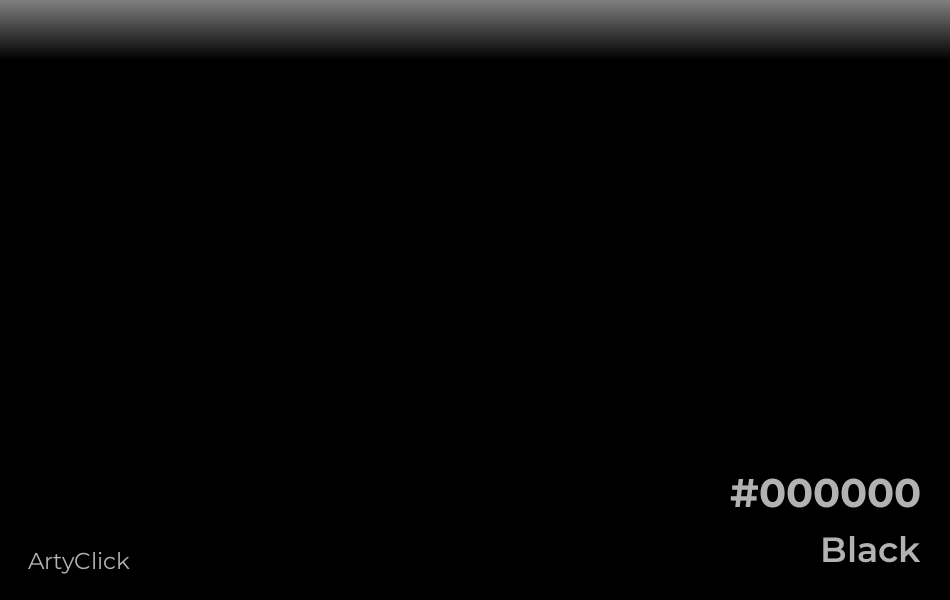 Black Color | ArtyClick