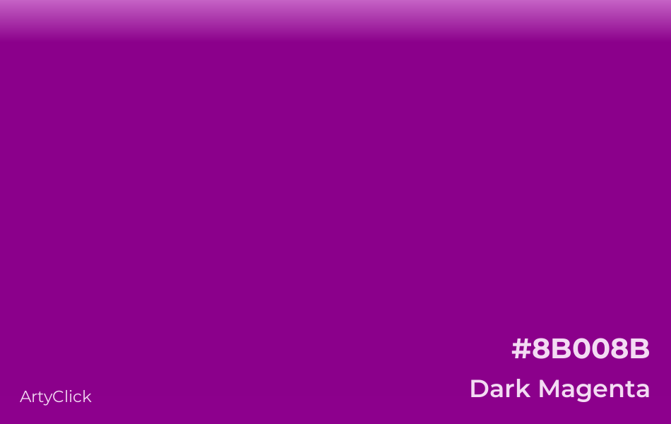 Dark Magenta #8B008B