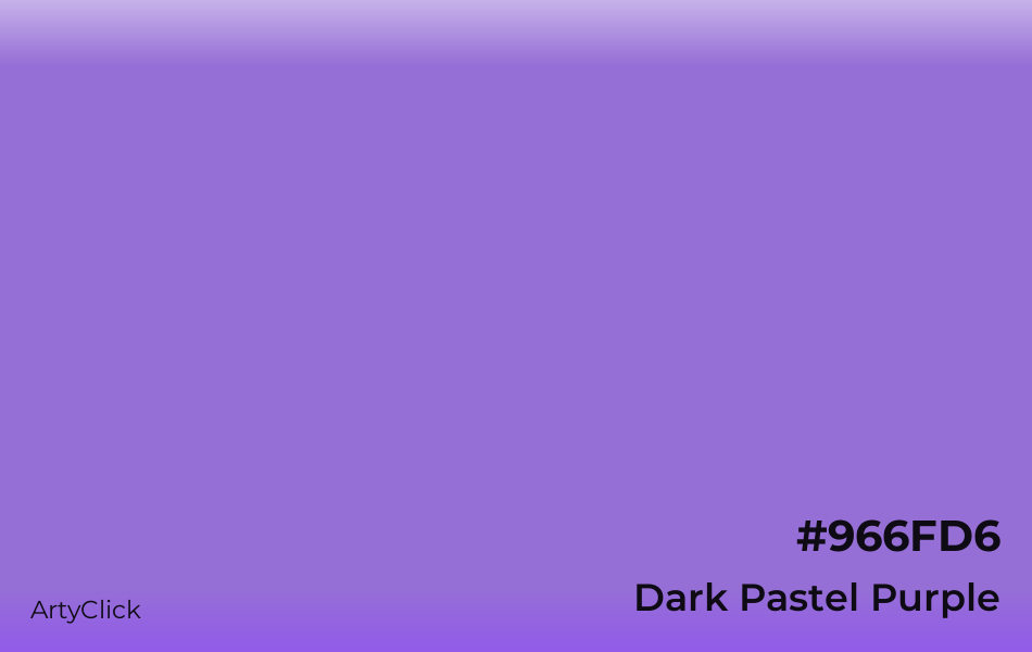 Dark Pastel Purple #966FD6