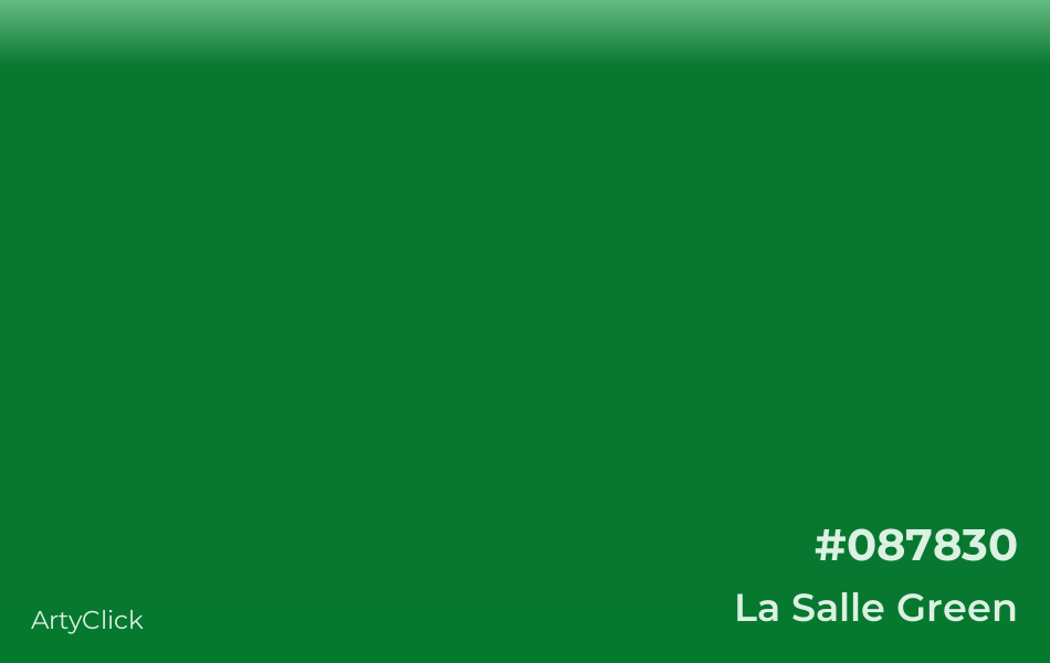 La Salle Green #087830