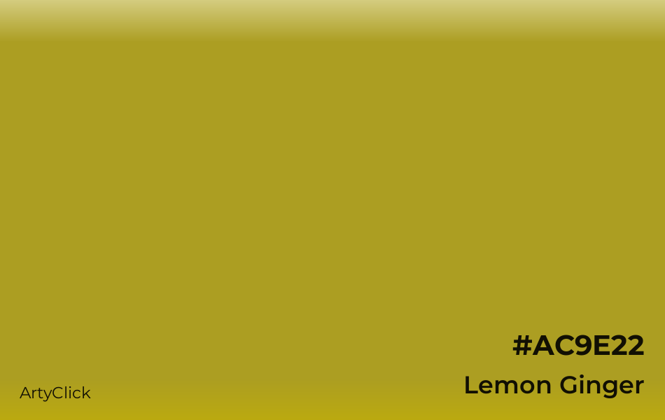 Lemon Ginger #AC9E22