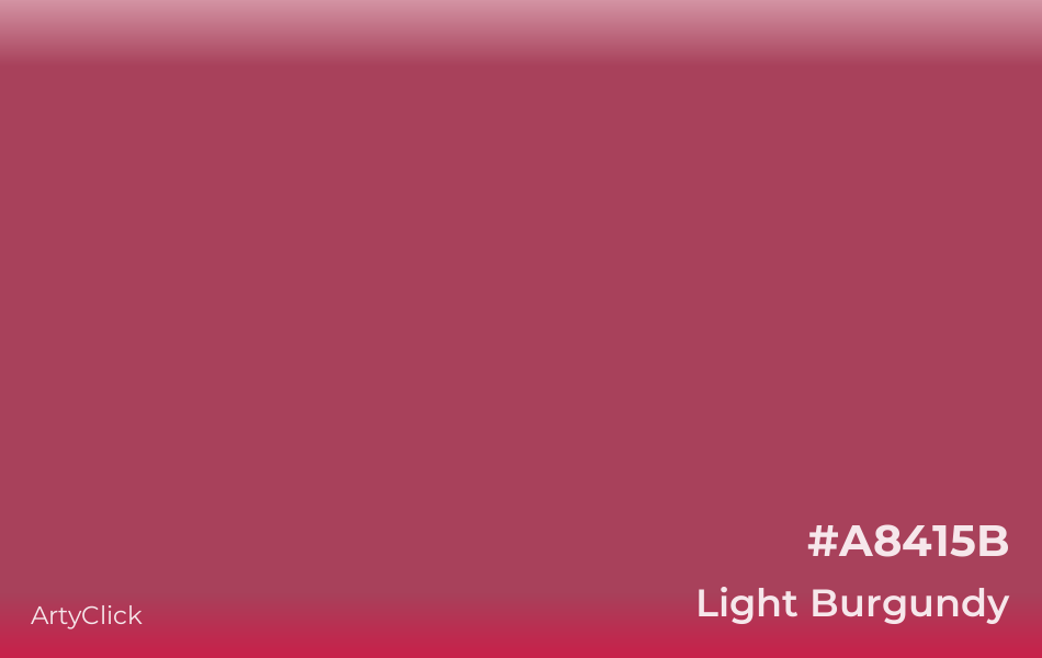 Light Burgundy #A8415B