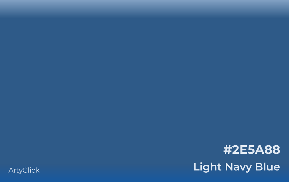 Light Navy Blue Color ArtyClick