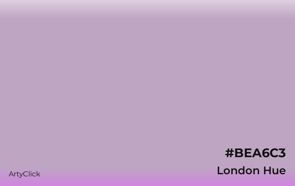 London Hue #BEA6C3