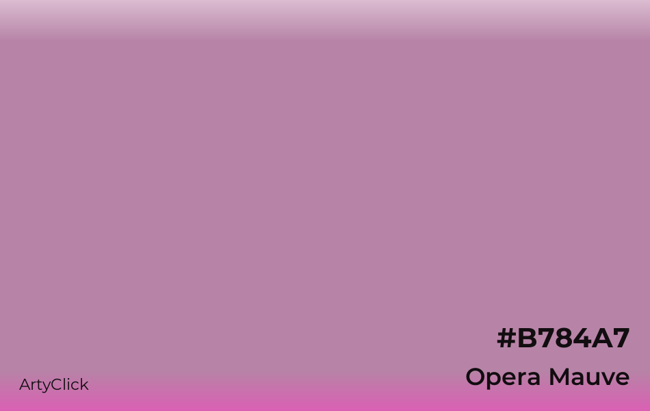 Opera Mauve #B784A7