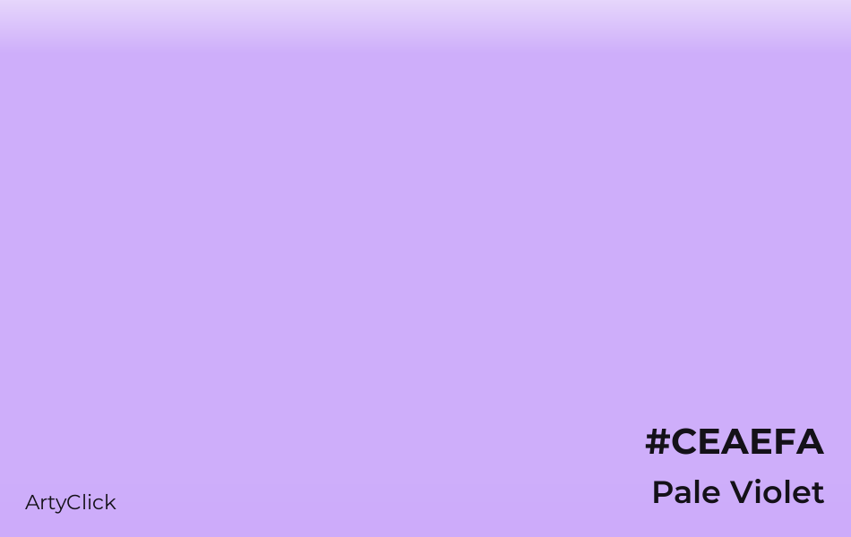 Pale Violet #CEAEFA