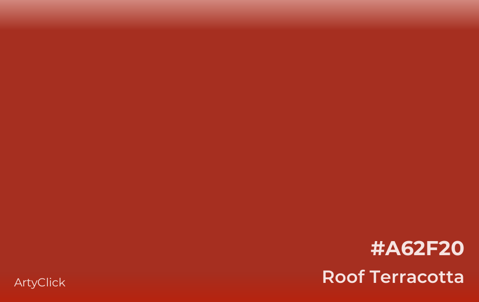 Roof Terracotta #A62F20