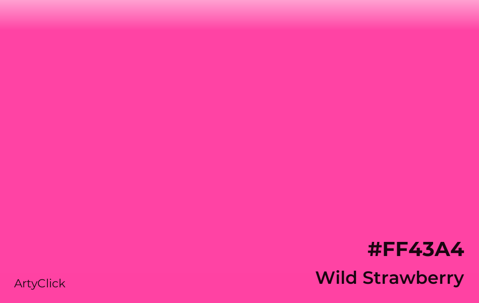 Wild Strawberry #FF43A4